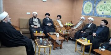 بازدید مدیر مجتمع عالی بین‌الملل حوزه از مدرسه علمیه مازندرانی‌های کربلا